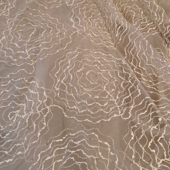 Sparkle on your special day!!! NEW sophisticated Peter Langner gown $14k retail - Picture 4 of 5